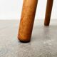 Mid-century pine sauna stool by Bertel Gardberg for Artek, 1950s.