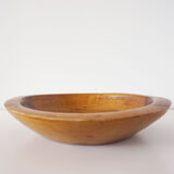 Brutalist solid wood dish
