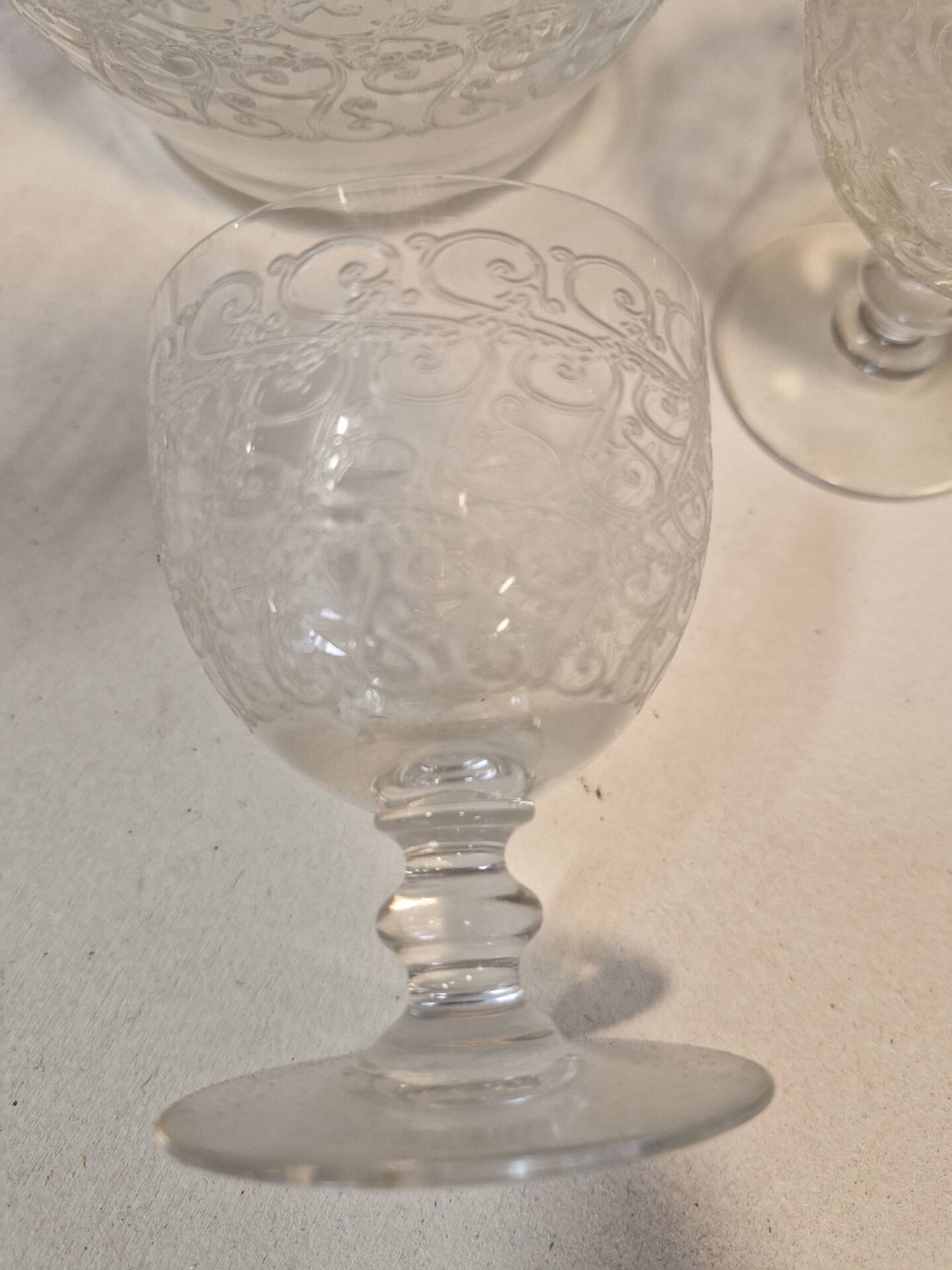 Carafe et verres Baccarat