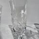 Crystal champagne flutes
