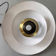 Vintage pendant lamp brass