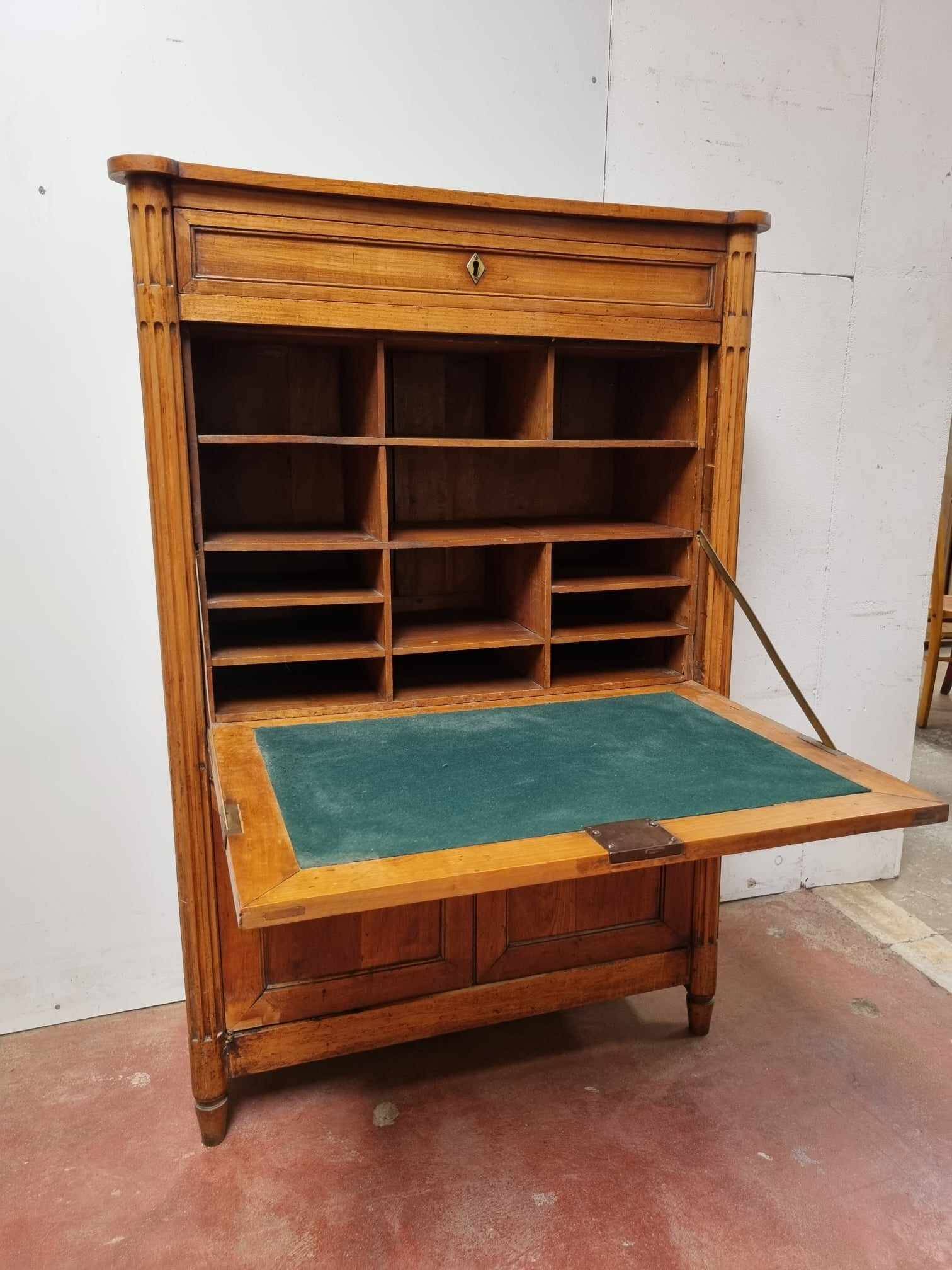 Cherry wood secretary