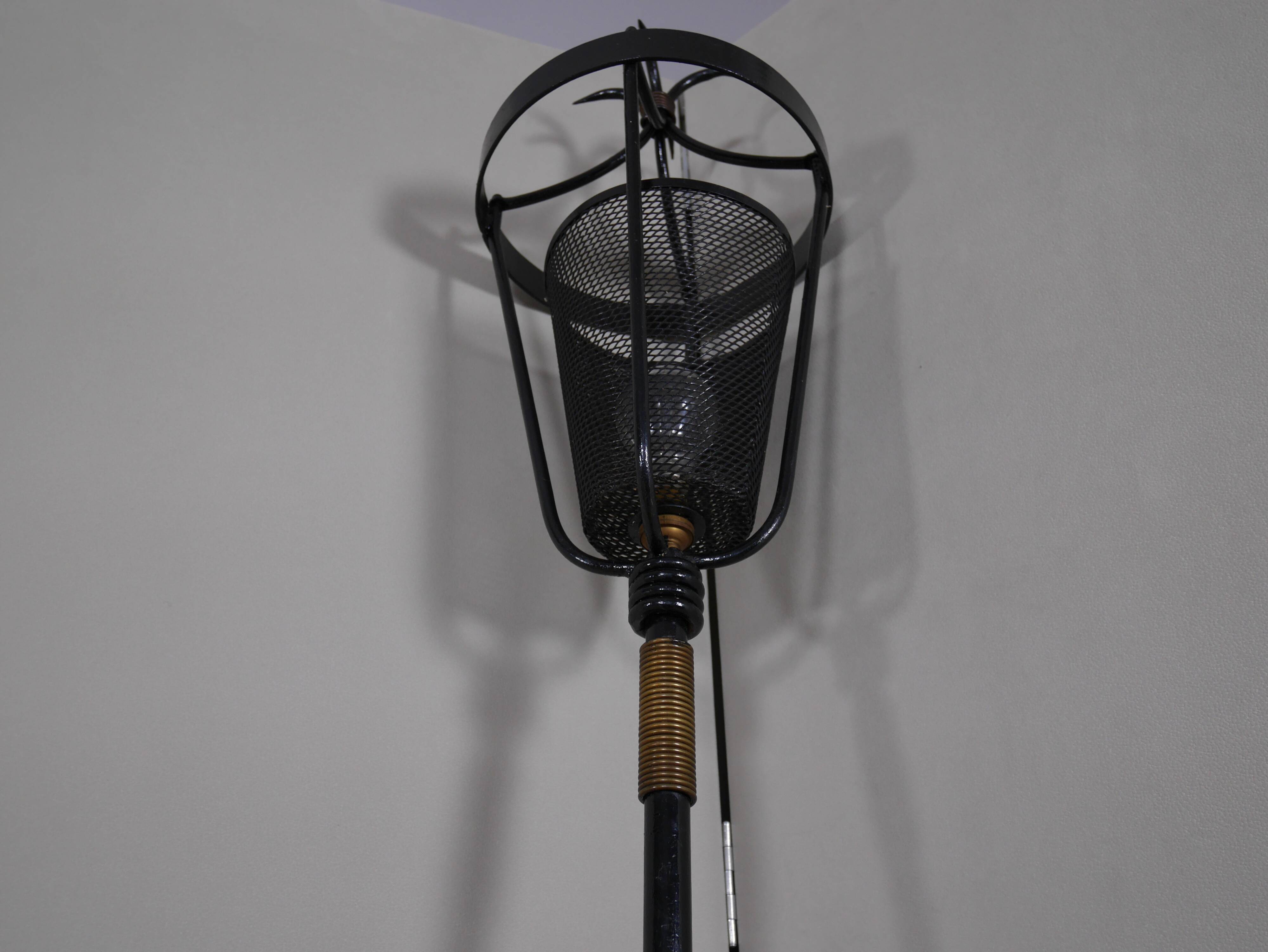 50s Torchiere floor lamp