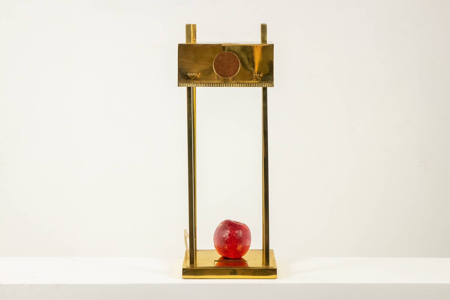 Lamp in gilded brass and copper, Olympic Games of 1936