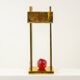 Lamp in gilded brass and copper, Olympic Games of 1936