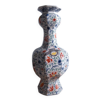 Delft earthenware vase