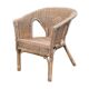 Wicker armchair