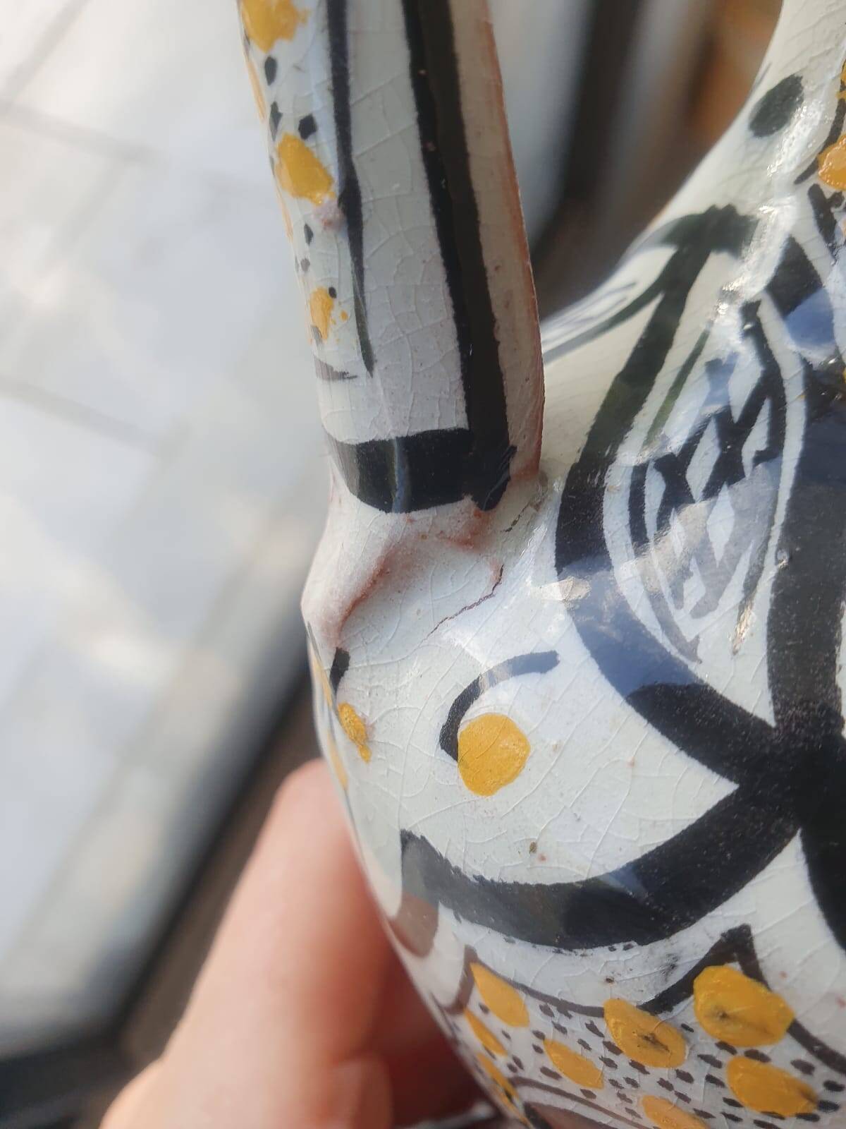 Moroccan Safi handmade vase