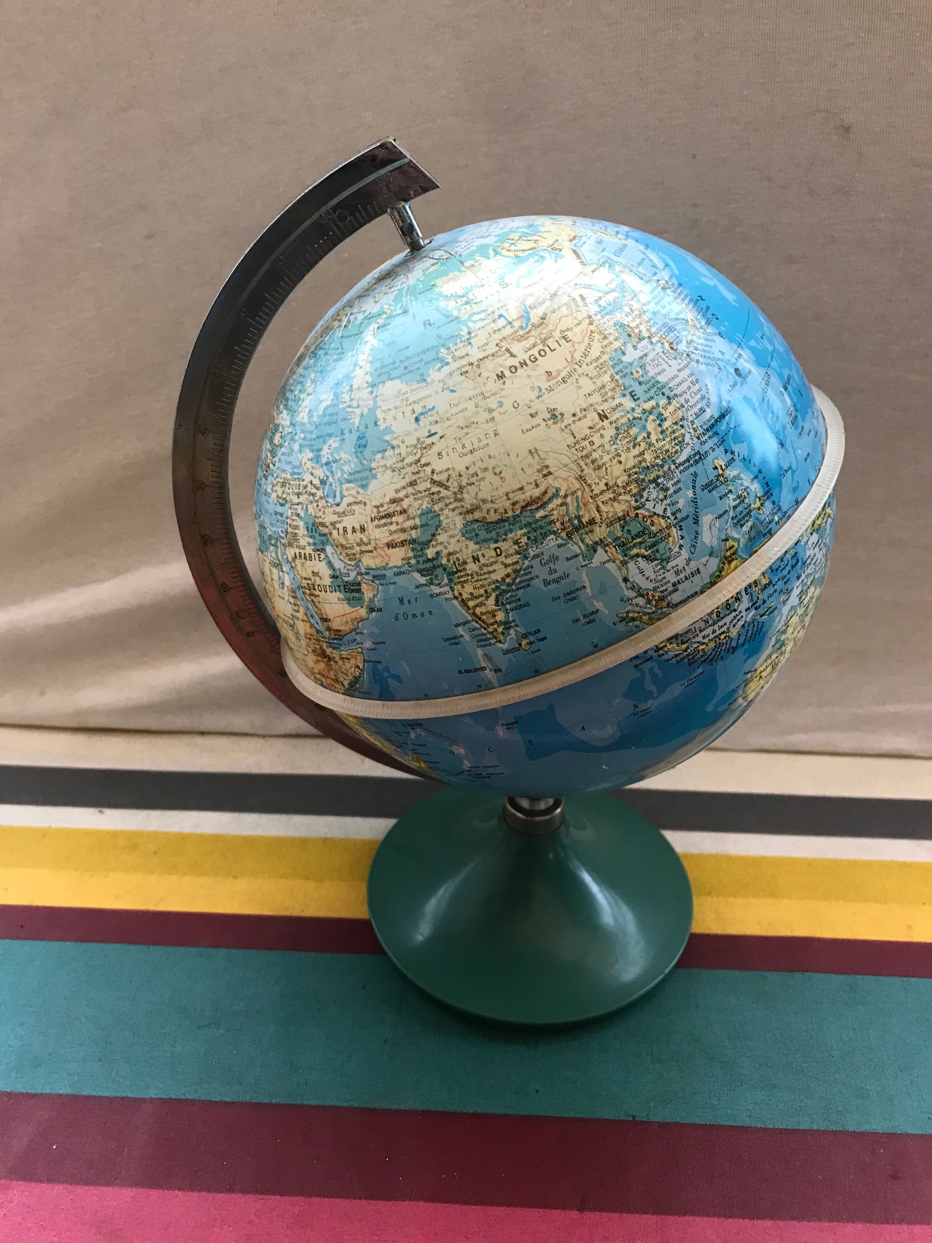Former earth globe
