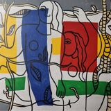 Original lithograph after Fernand Léger, 1946, 62 x 72 cm, framed