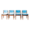 4 chaises de salle à manger design
