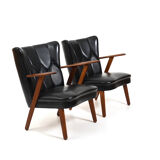 Early 1950s Danish Teak Easychairs