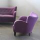 Danish 1930s Club Sofa, Style of Fritz Hansen & Flemming Lassen