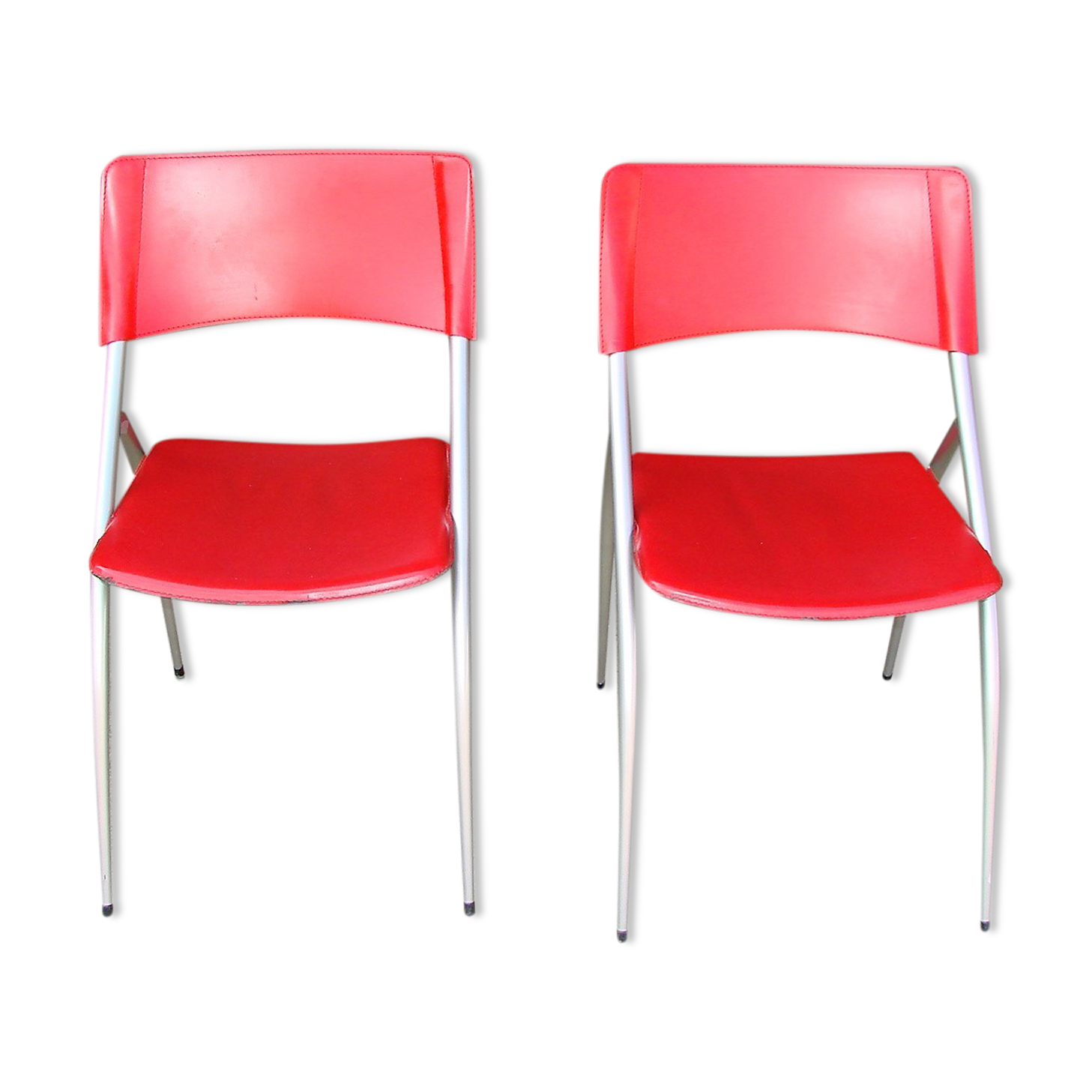 Pair of Italian Calligaris chairs, 1990s