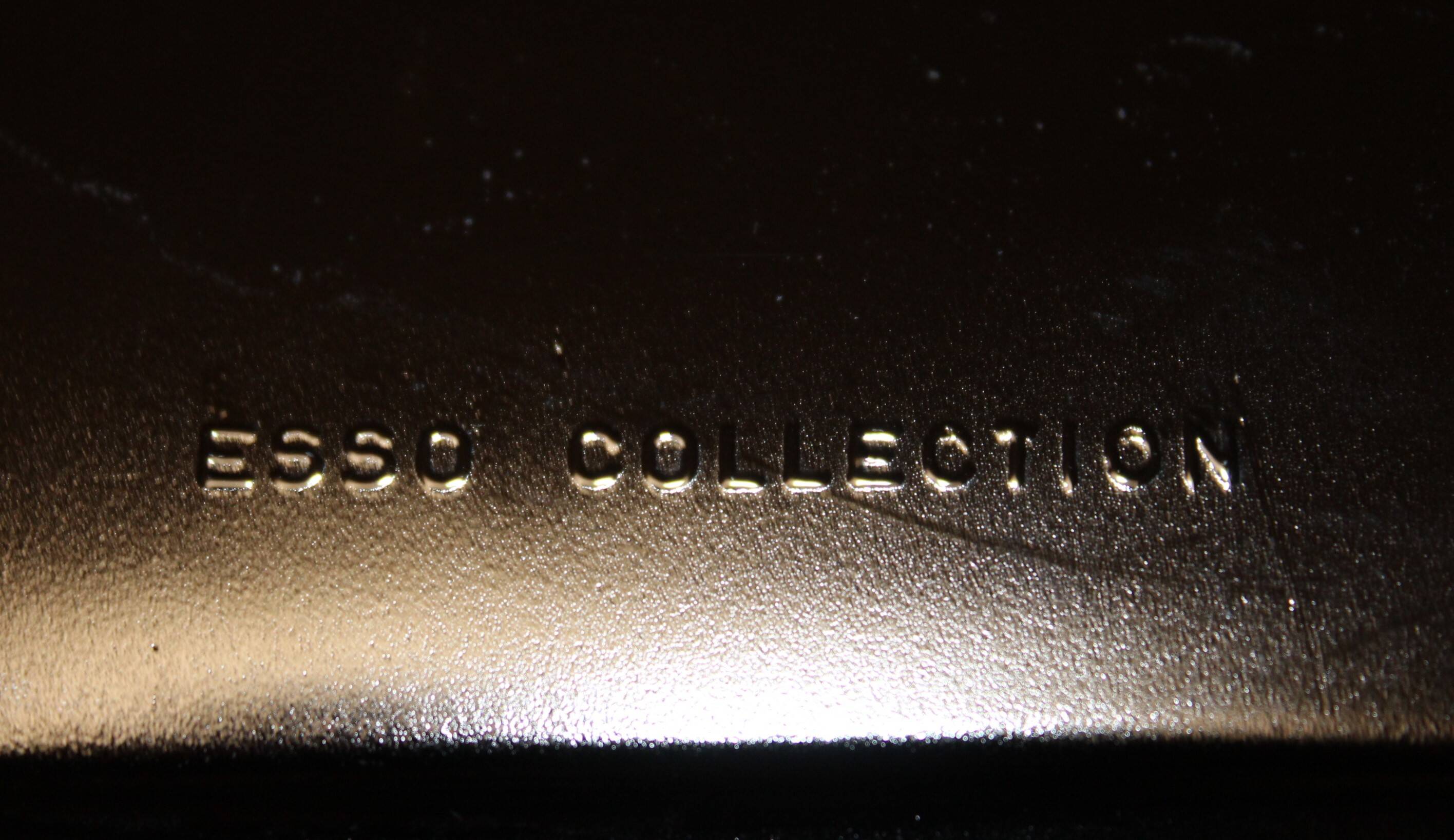 6 black Arcoroc "Octime" dinner plates (set 1)