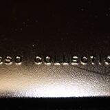 6 black Arcoroc "Octime" dinner plates (set 1)