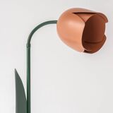 Lovely postmodern tulip flower floor lamp by Peter Bliss for Bliss, UK 1980’s.
