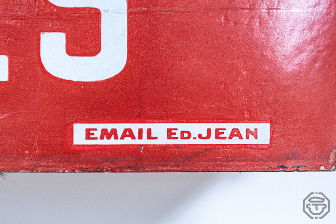 Piano enamelled sign "Bontemps"