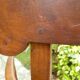 Fauteuil paillé d'époque directoire XVIII E