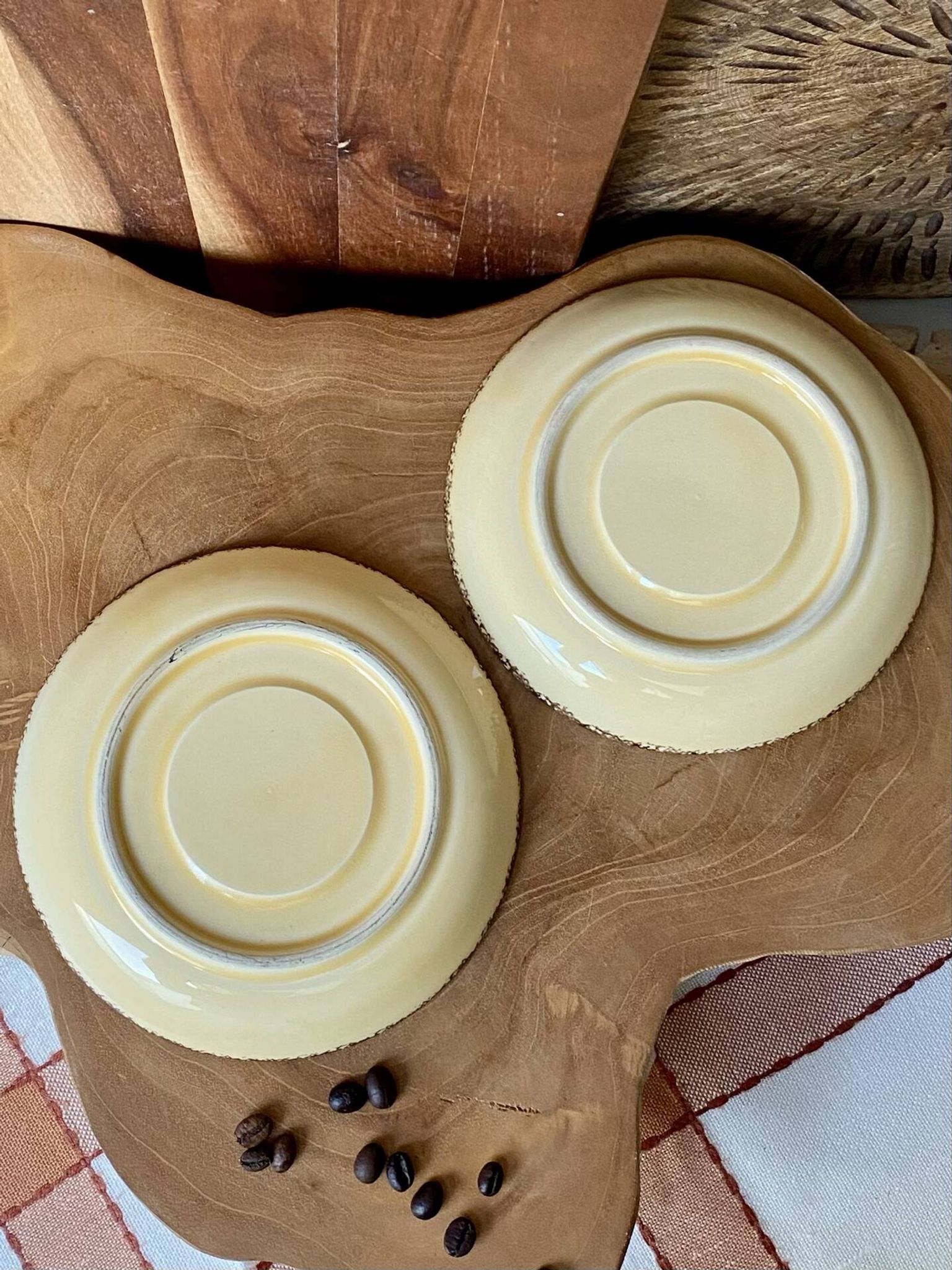 Assiettes à condiments