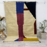 Handmade Moroccan Berber carpet 223 x 154 CM