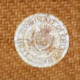 Chiavarina chairs in cherry wood with straw seat, early 20th century, Set of Four