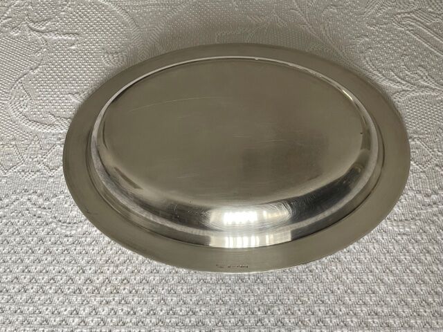 Dish Christofle vegetable silver metal