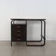 Giuseppe Pagano Pogatschnig Italian Dark Wood Desk for Gino Maggioni, 1940s