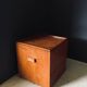 Handcrafted Cubical Side Table, Belgium, 1950s