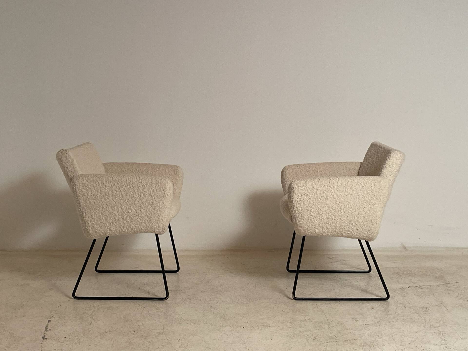 Paire de fauteuils 760 par J.A. Motte pour Steiner