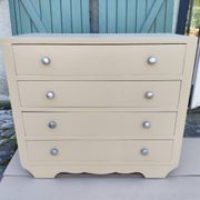 Renovated vintage chest of drawers
