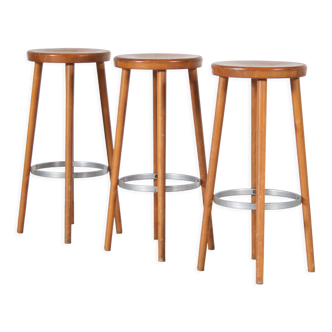 1960s Set of 3 bar stool from the Netherlands