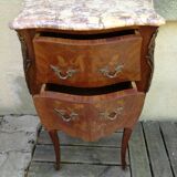 Pair of Louis XV bedside numbered