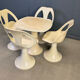 Ensemble de salle à manger Space Age, années 1960