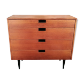 Scandinavian teak chest of drawers