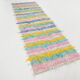 3x10 Pink & Blue Kilim Runner Rug, 94x294Cm