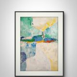 Modern landscape of Provence