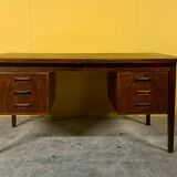 Danish mid - century rosewood desk 1960s
