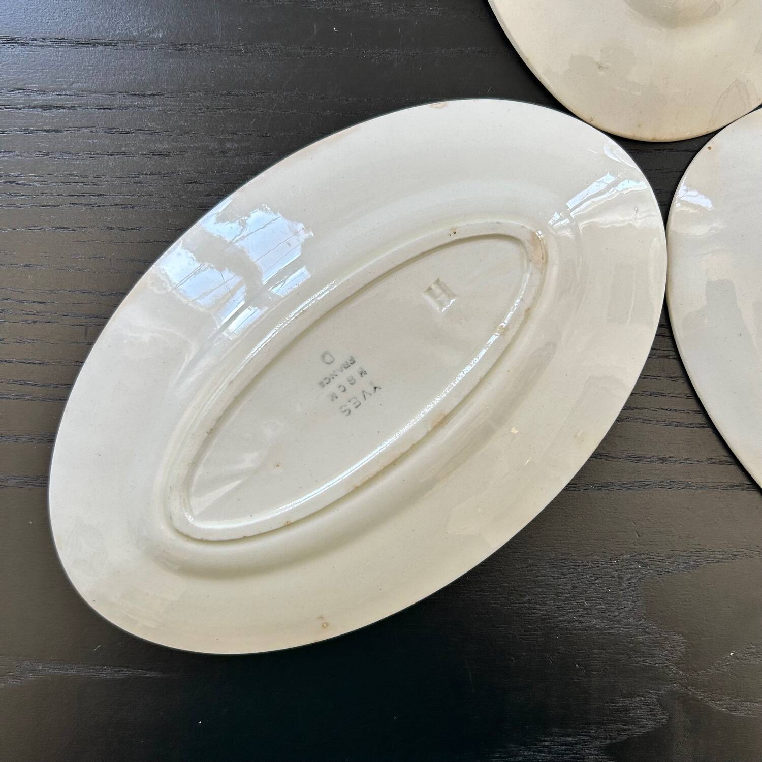Service de 3 raviers rétros
