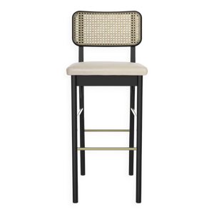 Tabouret Cannage red