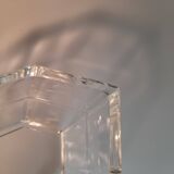 Set of 9 Art Deco Glass Faceted Ramekins