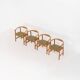Ensemble de 4 chaises "PP203" par Hans J. Wegner pour PP Møbler
