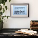 Ross Castle, Killarney, Ireland, printed illustration from 1879.