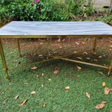 Carrara marble coffee table