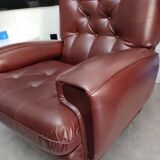 Vintage leather armchair
