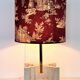 Italian mid-century travertine marble table lamp, 1970s