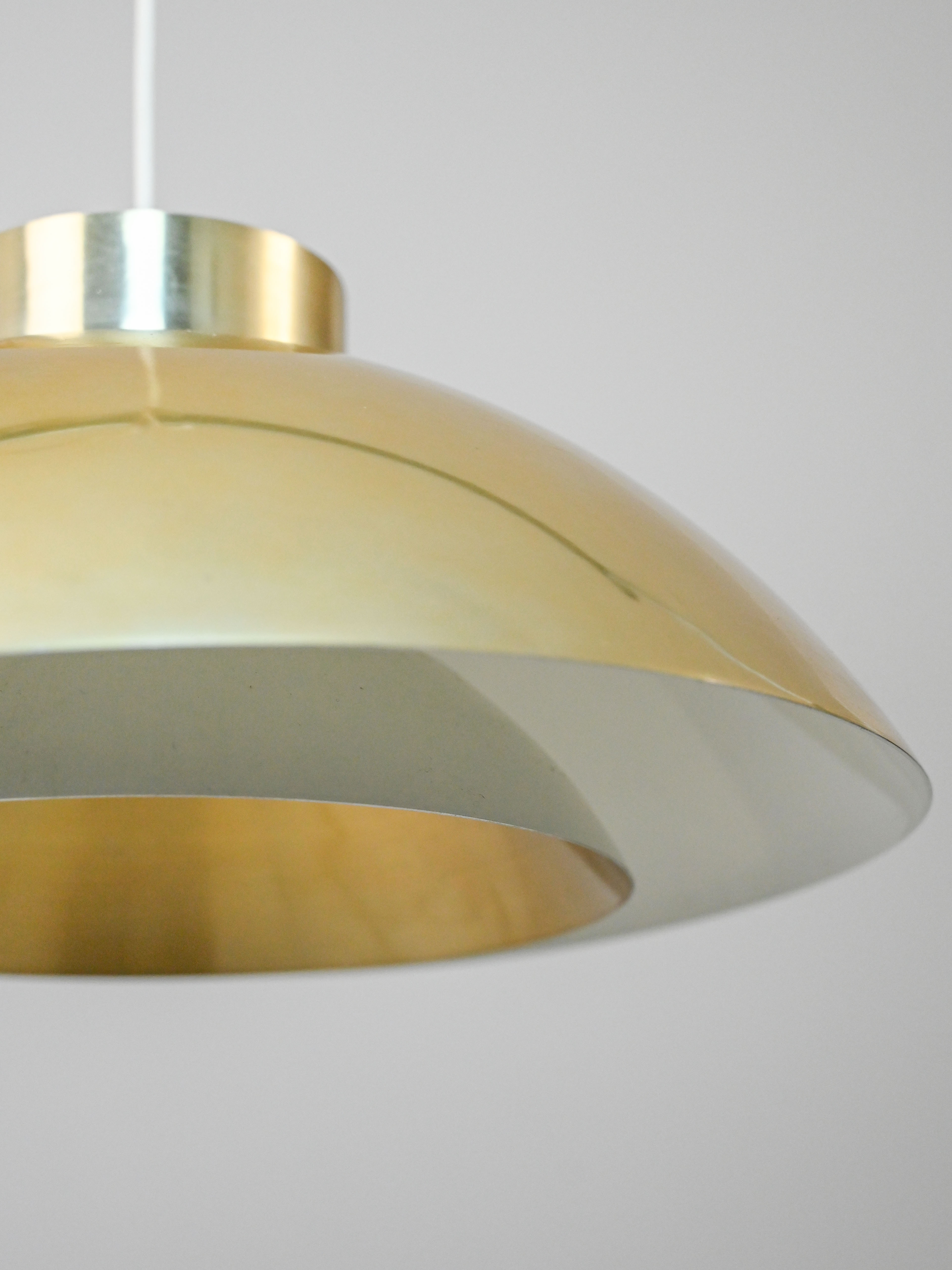 Golden pendant lamp