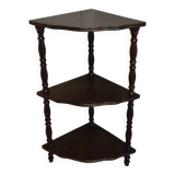 Vintage 3-Tier Corner Shelf
