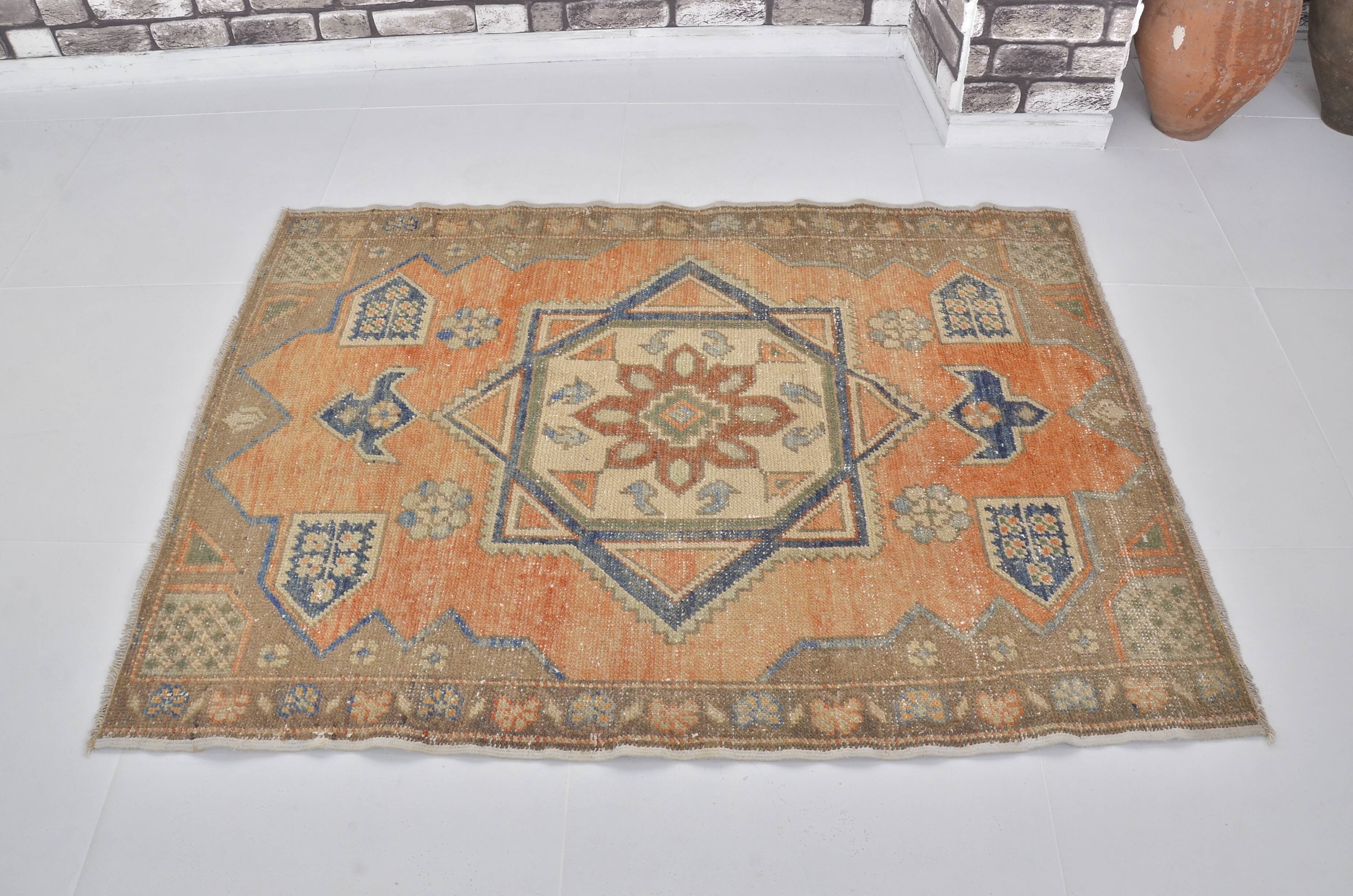 Oushak Handmade Floor Carpet sku 2451
