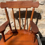 Wooden children's rocking chair